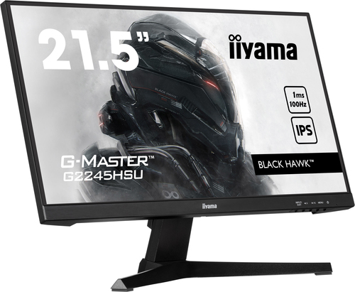 Iiyama 22"  G2245HSU-B2 - Ecran PC Iiyama - grosbill-pro.com - 3