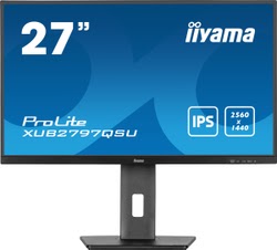 Grosbill Ecran PC Iiyama XUB2797QSU-B1 27" QHD/100Hz/IPS/1ms/Pivot/AdapSync