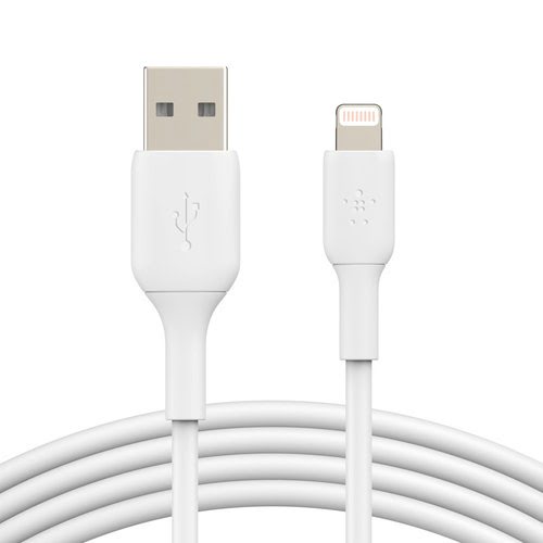 Lightning to USB-A Cable 0.15M White - Achat / Vente sur grosbill-pro.com - 4