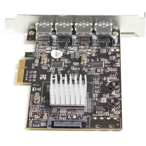 4-Port USB PCIe Card 3.1 Gen 2 - 2 Chips - Achat / Vente sur grosbill-pro.com - 1