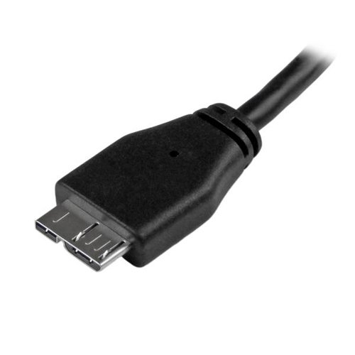 15cm 6in Slim USB 3.0 Micro B Cable - Achat / Vente sur grosbill-pro.com - 2