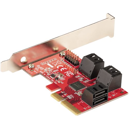 SATA PCIe Card/Controller Card 6 Ports - Achat / Vente sur grosbill-pro.com - 2