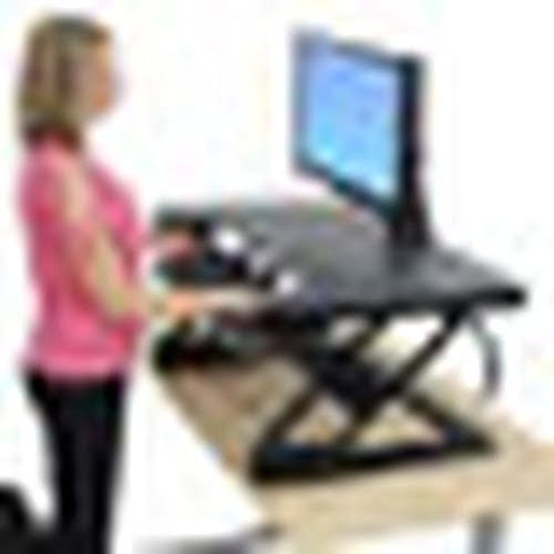 33-397-085/WorkFit-T Sit-Stand Desk Bk - Achat / Vente sur grosbill-pro.com - 3