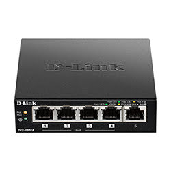 Grosbill Switch D-Link 5 Ports 10/100/1000Mbps DGS-1005P (4 POE)