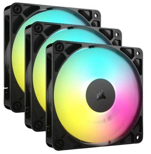 Corsair RS120 ARGB Triple Pack - Ventilateur boîtier Corsair - 0