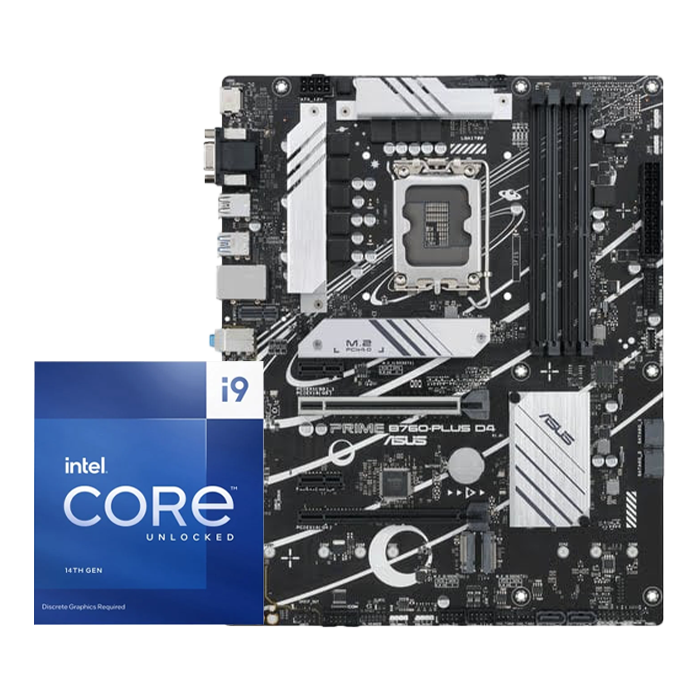 Grosbill Kit Upgrade PC Asus BUNDLE PRIME B760-PLUS D4 + Core i9-14900KF