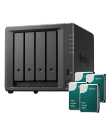 Grosbill Serveur NAS Synology DS923+ - 4 Baies avec 4 Disques de 4 To