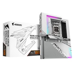 Grosbill Carte mère Gigabyte B650E AORUS STEALTH ICE - B650/AM5/DDR5/ATX