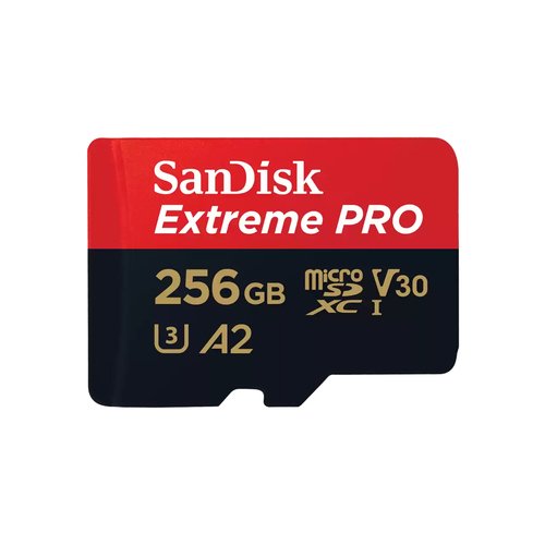 Grosbill Carte mémoire Sandisk EXTREME PRO MICROSDXC 256GB+SD