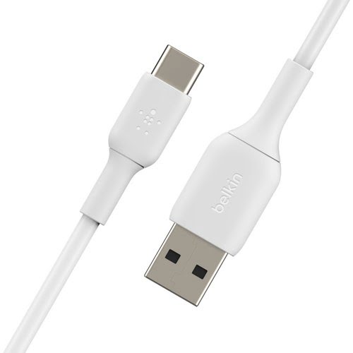 USB-A to USB-C Cable 0.15M White - Achat / Vente sur grosbill-pro.com - 1