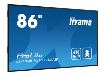 Iiyama ProLite LH8664UHS-B2AG (LH8664UHS-B2AG) - Achat / Vente Affichage dynamique sur grosbill-pro.com - 0