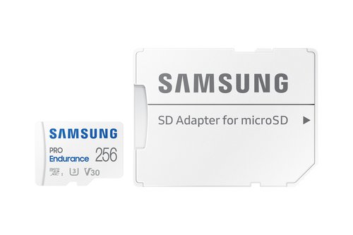 Samsung PRO Endurance - Micro SDHC 256Go V30 - Carte mémoire - 5