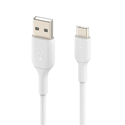 USB-A to USB-C Cable 3M White - Achat / Vente sur grosbill-pro.com - 3