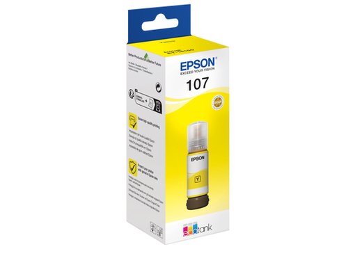 Ink/108 EcoTank Yellow ink bottle - Achat / Vente sur grosbill-pro.com - 2