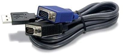 Câble KVM TK-CU06 USB2.0 Mâle-Mâle 1.8m - Connectique PC - 0