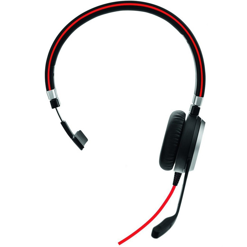 Jabra Evolve 40 MS Mono Mono Noir - Micro-casque - grosbill-pro.com - 1