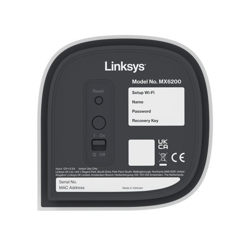 LINKSYS MX6201 Tri-Band Mesh WiFi 6E Router - Achat / Vente sur grosbill-pro.com - 5
