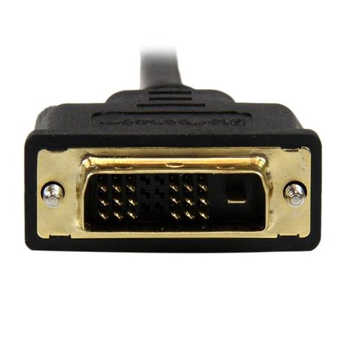 1m Mini HDMI to DVI-D Cable - M/M - Achat / Vente sur grosbill-pro.com - 4