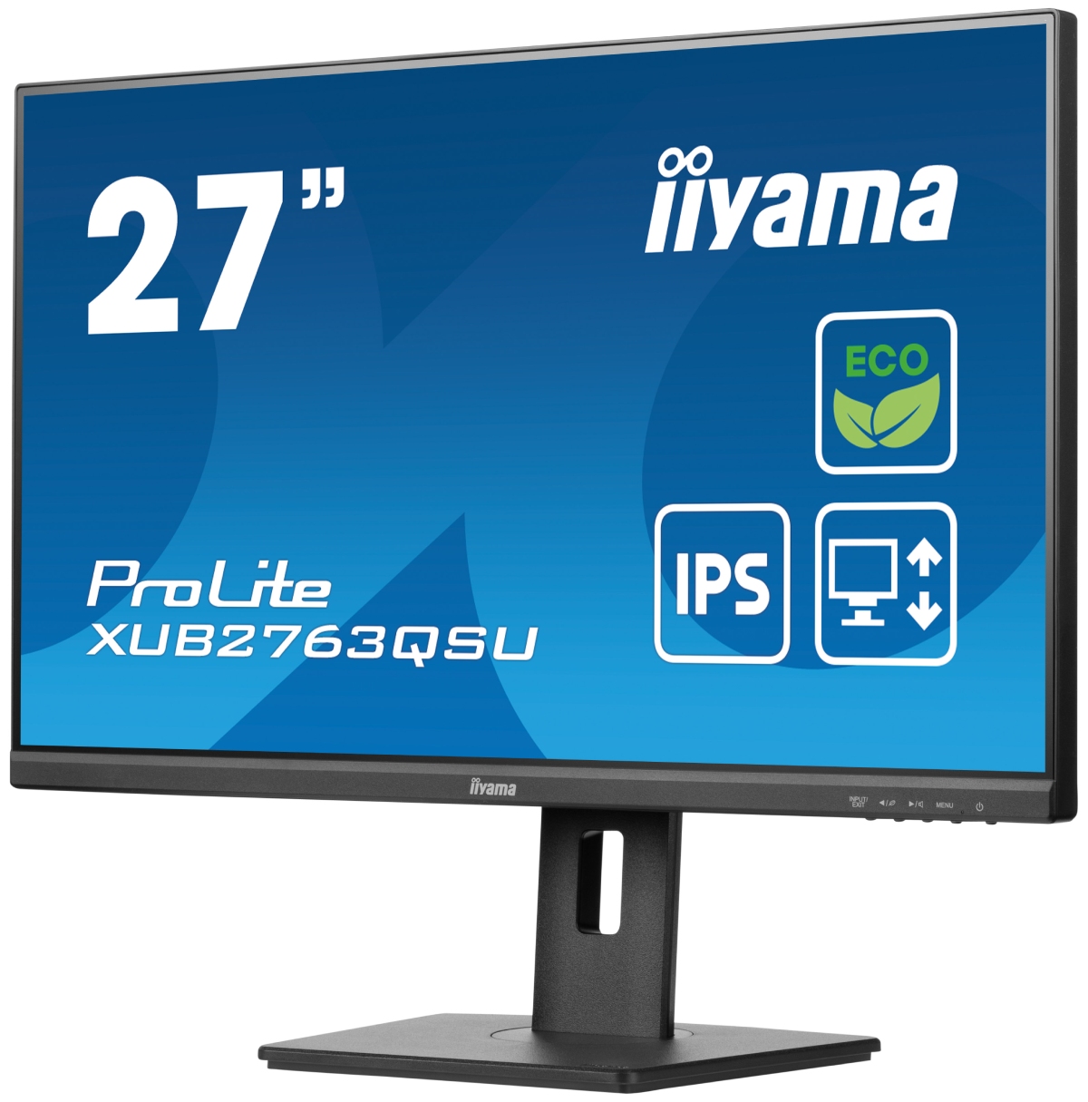 Iiyama 27"  XUB2763QSU-B1 - Ecran PC Iiyama - grosbill-pro.com - 3