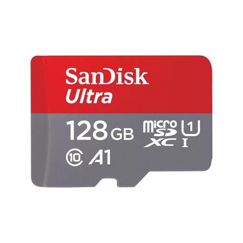 Grosbill Carte mémoire Sandisk SANDISK ULTRA MICROSDXC 128GB +