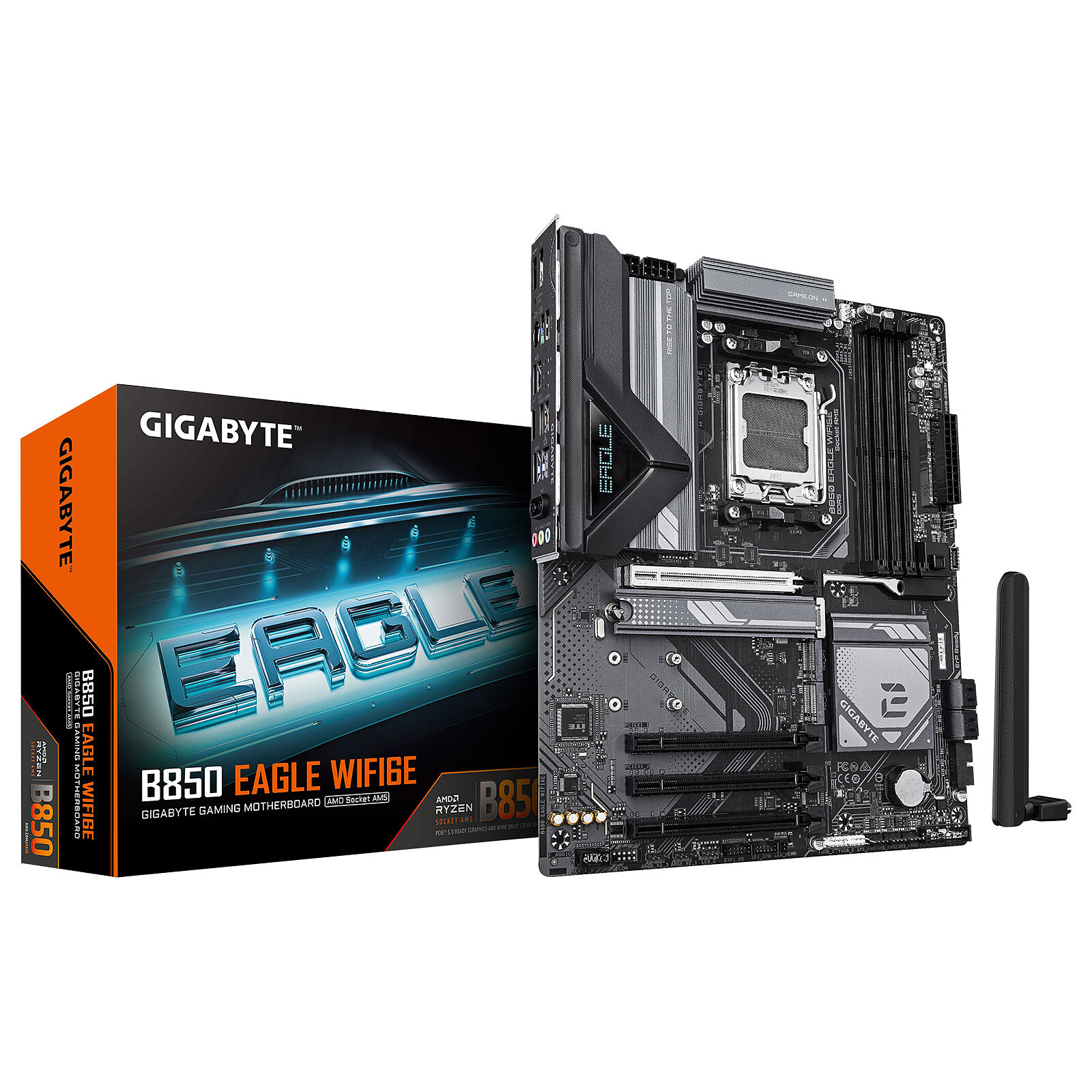 Gigabyte B850 EAGLE WIFI6E ATX  - Carte mère Gigabyte - 0