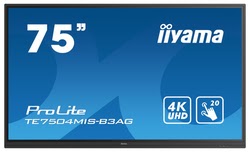 Grosbill Affichage collaboratif Iiyama TE7504MIS-B3AG 75"/Tactile/3840x2160/Wifi/AndoidOS