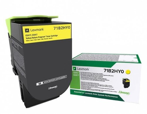 Grosbill Consommable imprimante Lexmark - Jaune - 71B2HY0