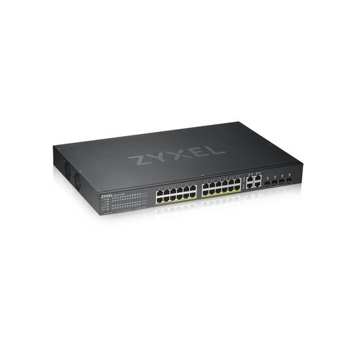 24 ports Gbps RJ45 PoE+4ports Gbps comb - Achat / Vente sur grosbill-pro.com - 0
