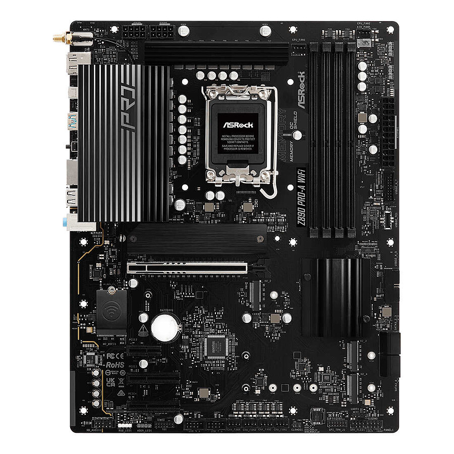 ASRock Z890 PRO-A WIFI ATX  - Carte mère ASRock - grosbill-pro.com - 1