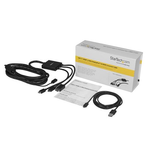 USB-C HDMI or mDP to HDMI Cable 6ft - Achat / Vente sur grosbill-pro.com - 2