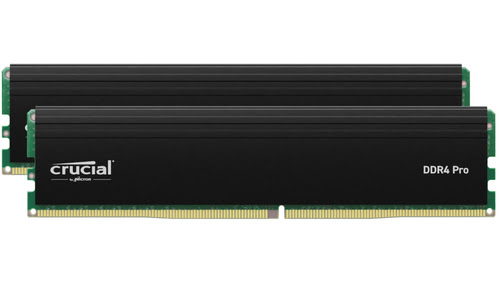 Crucial Pro DRAM Noir 32Go (2x16Go) DDR4 3200MHz - Mémoire PC Crucial sur grosbill-pro.com - 0