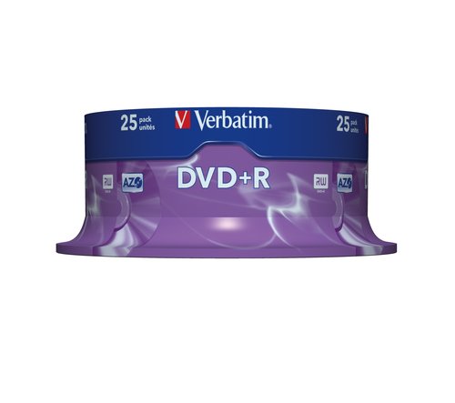 DVD+R/4.7GB 16x AdvAZO Spdl 25pk - Achat / Vente sur grosbill-pro.com - 1