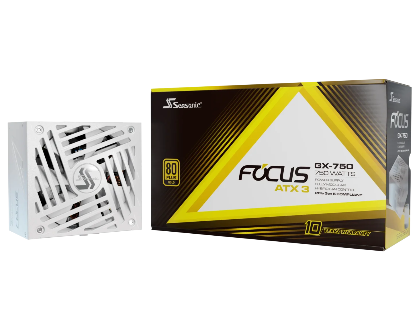 Seasonic FOCUS-GX-750-V4-WHITE (750W 80+ Gold) - Alimentation - 0