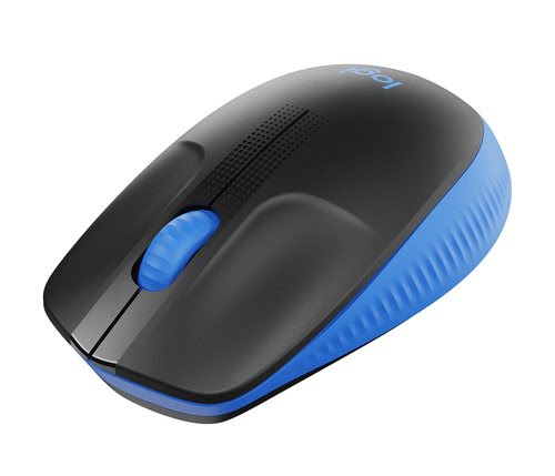 M190 Full-size wireless mouse - BLUE - Achat / Vente sur grosbill-pro.com - 2