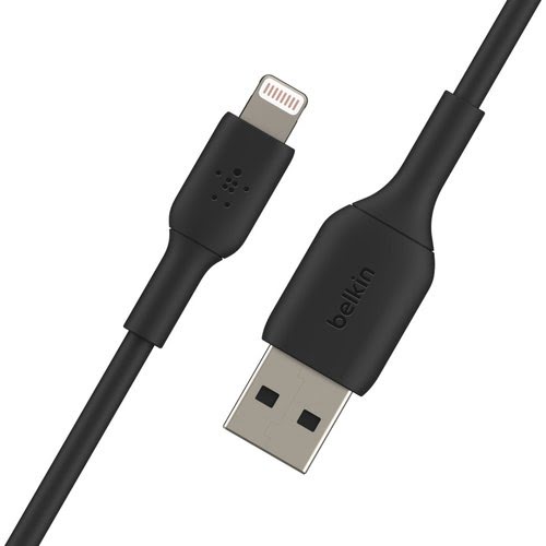 Lightning to USB-A Cable 1M Black - Achat / Vente sur grosbill-pro.com - 3