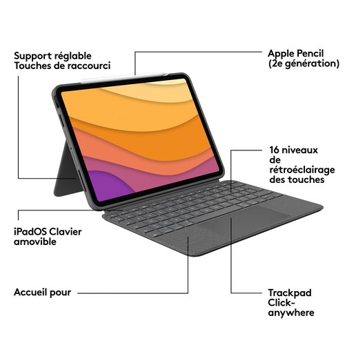 COMBO TOUCH FOR IPAD AIR 4. GEN - Achat / Vente sur grosbill-pro.com - 6
