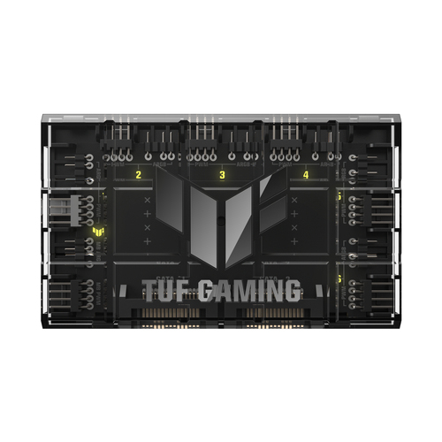 TUF GAMING ARGB PWN FAN HUB - Asus 90DA00C0-B09000 - grosbill-pro.com - 3