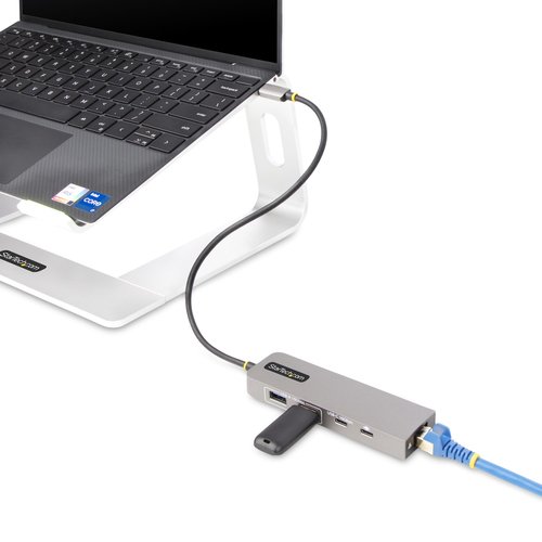 3-PORT USB-C HUB 2.5GB ETHERNET - Achat / Vente sur grosbill-pro.com - 5