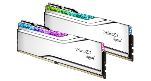 G.Skill Trident Z5 Royal Argent 64Go (2x32Go) DDR5 6400MHz - Mémoire PC G.Skill sur grosbill-pro.com - 3