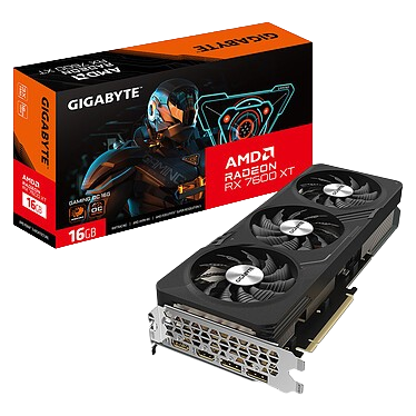 Gigabyte Radeon RX 7600 XT GAMING OC 16G - Carte graphique - 0