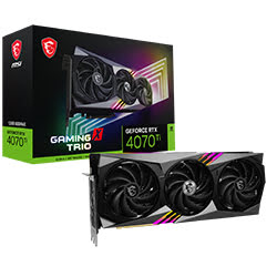 GeForce RTX 4070 Ti GAMING X TRIO 12G-Seconde Vie-Très Bon Etat