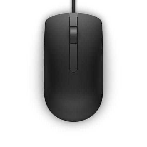 Grosbill Souris PC DELL  Optical Mouse-MS116 - Black (570-AAIR)