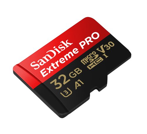 Extreme Pro microSDHC 32GB+SD Adapter - Achat / Vente sur grosbill-pro.com - 1
