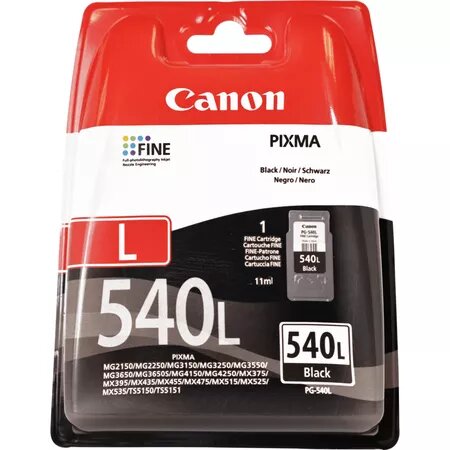 Cartouche PG-540L Noir pour imprimante Jet d'encre Canon - 0