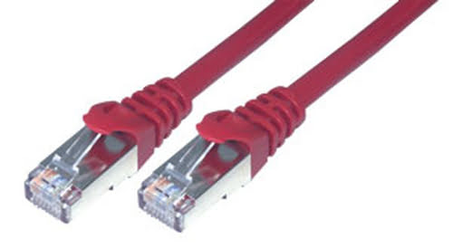 CABLE RJ45 Armoured 0.5M CAT6 Red - Achat / Vente sur grosbill-pro.com - 0