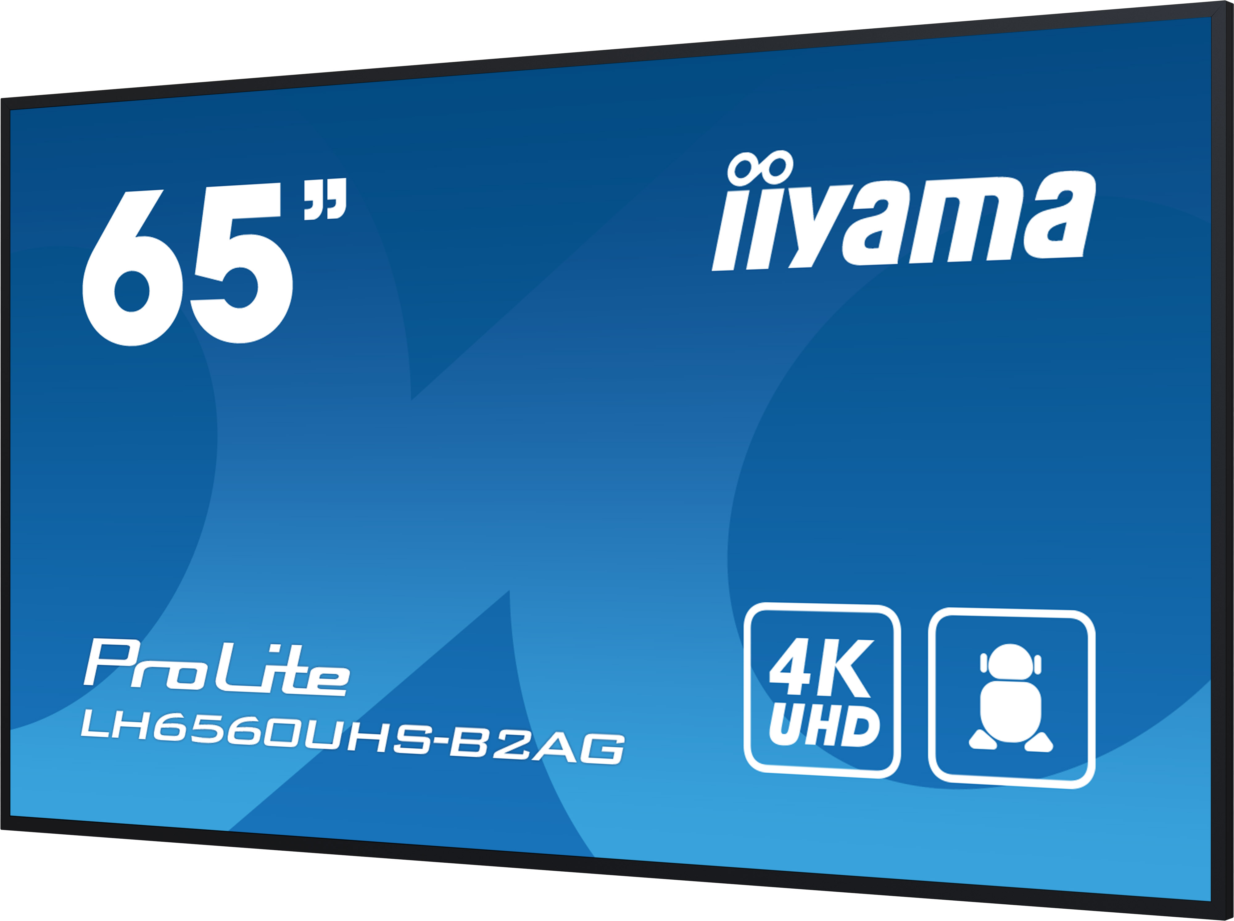 Iiyama ProLite LH6560UHS-B2AG - 65" 4K VA WiFi Android (LH6560UHS-B2AG) - Achat / Vente Affichage dynamique sur grosbill-pro.com - 6