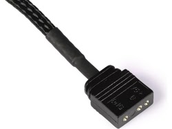 Splitter aRGB 3pin 5V vers 2x 3pin 5V - 15cm Noir