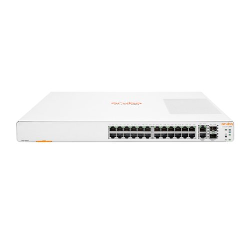 Grosbill Switch HP Aruba Instant On 1960 24G 2XGT 2SFP+ - 24 (ports)/10/100/1000/Sans POE/Empilable/Manageable/Cloud