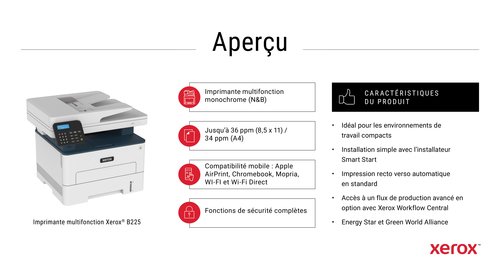  B225 MONO MULTIFUNCTION PRINTER (B225V_DNI) - Achat / Vente sur grosbill-pro.com - 7