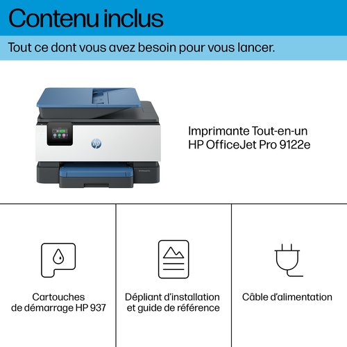 HP OFFICEJET PRO 9122E AIO - Achat / Vente sur grosbill-pro.com - 18